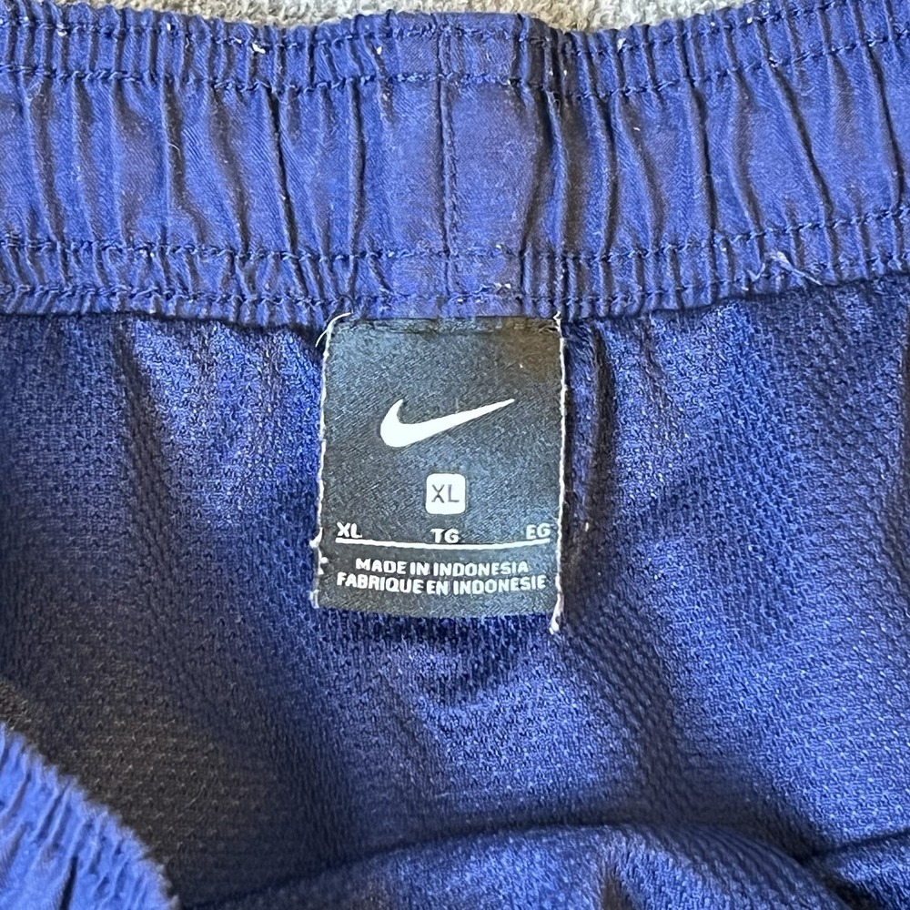 Nike Dri-Fit Mens Nylon Athletic Shorts‎ Size (XL) 6.5'' Blue Brief Lined (028) - Picture 3 of 6
